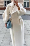 Elegant Solid Color Turndown Collar Outerwear(9 Colors)